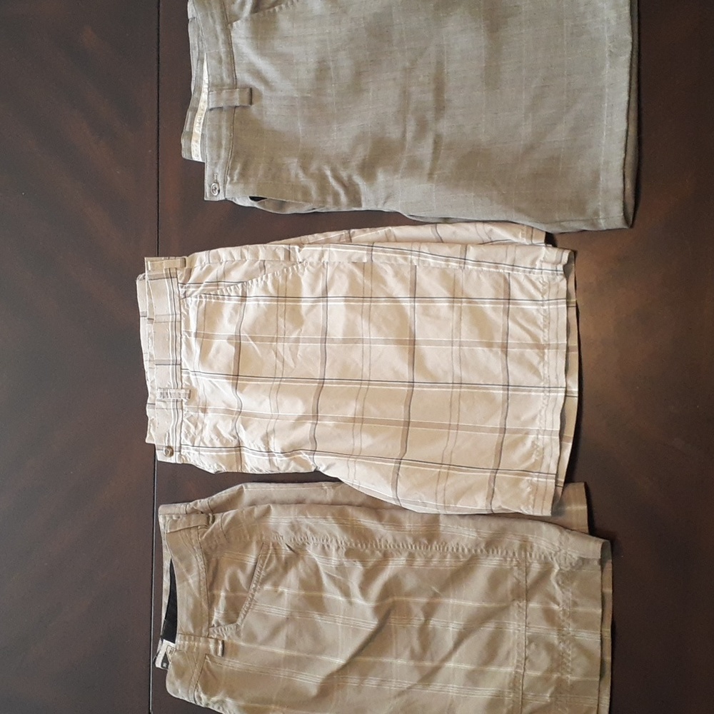 3 pack men's Golf shorts